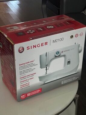Singer M2100 Portable Sewing Machine - White